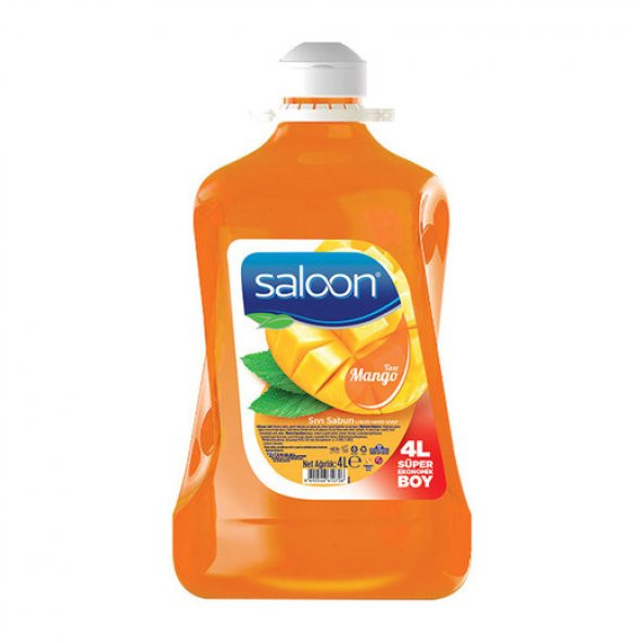 Saloon Sıvı Sabun Mango 4 L