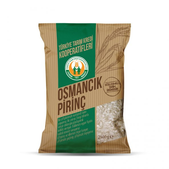 Tarım Kredi Osmancık Pirinç 2,5 Kg