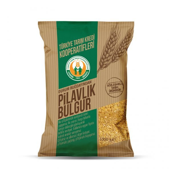 TARIM KREDİ KOOPERATİFİ Bulgur Pilavlık 1 Kg.