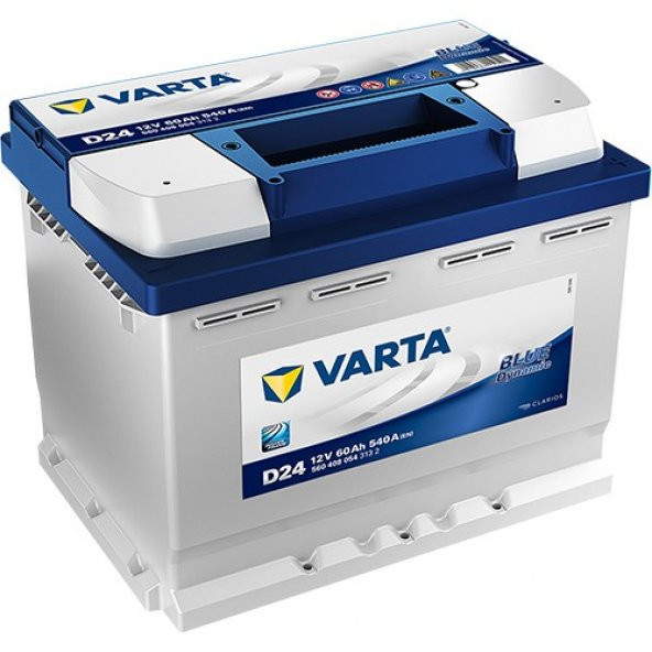 Varta 12V 60 Ah Amper 540A Varta Akü 60 amper Varta Akü 2020 YENİ ÜRÜN - 2