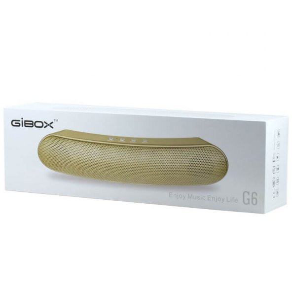Gibox G6 Bluetooth Hoparlör, Radyo & Multimedya - 2