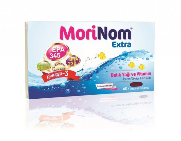 Morinom Extra Omega 3 Vitamin Takviyesi
