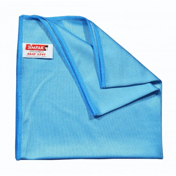 Simpak Aktif 3241 Mikrofiber Parlak Cam Bezi 40X40 cm.