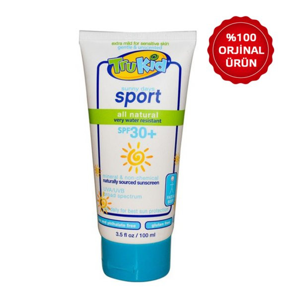 Trukid Sunscreen Sport Spf 30+ Suya Dirençli Güneş Kremi 100ml