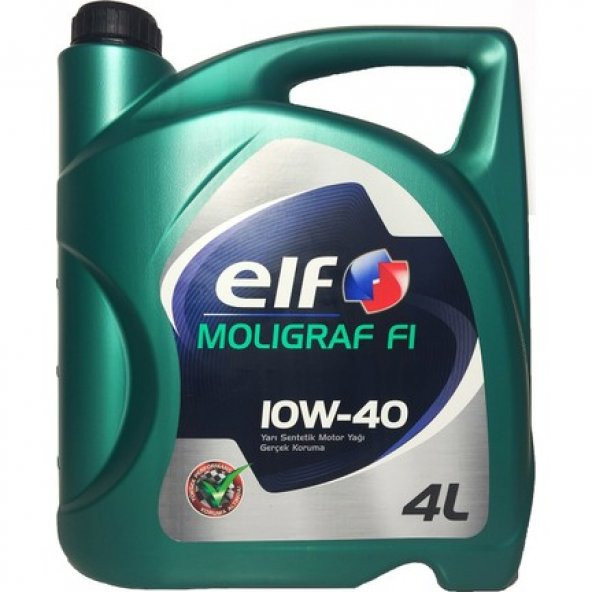 Elf Moligraf F1 10W/40 Benzinli 4 Litre Motor Yağı ÜRT:2019