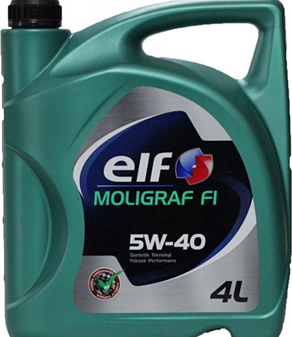 Elf Moligraf F1 5w40 4 Litre Motor Yağ ( Benzin, Dizel )ÜRT:2019