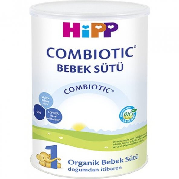 Hipp1 Combıotıc Organik Bebek Sütü Doğumdan İtibaren 900 gr