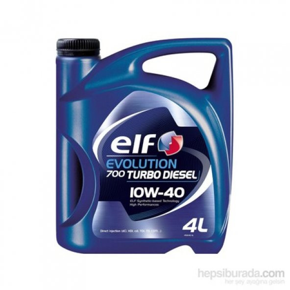 Elf Evolution 700 Turbo D 10w40 4 Litre Motor Yağ ( Dizel )