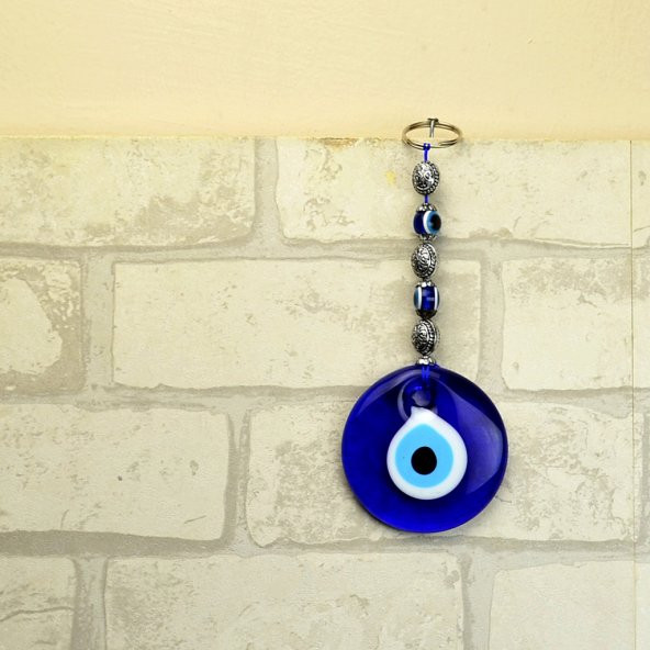 ASKILI DEKORATİF NAZAR BONCUĞU KRAFT KUTUSUNDA - 4