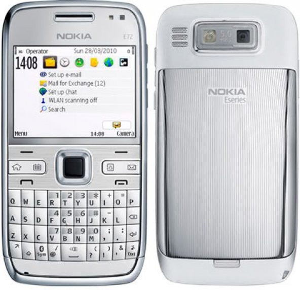 Nokia E72 Klavyeli Cep Telefonu (Yenilenmiş) - 5