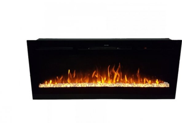 Elektrikli Şömine Boge Tek Renkli Taşlı 92lik Plazma