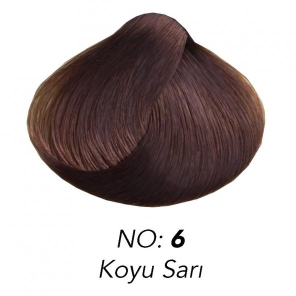 Organic bitkisel saç boyası 150 ml 6