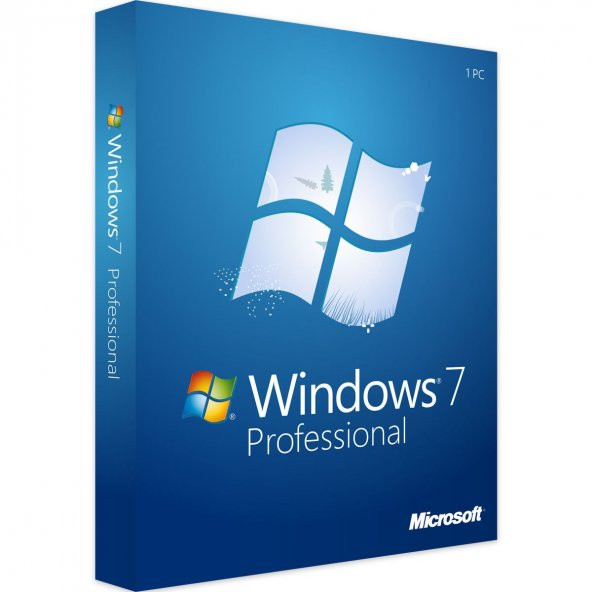 Microsoft Windows 7 Professional Dijital Lisans
