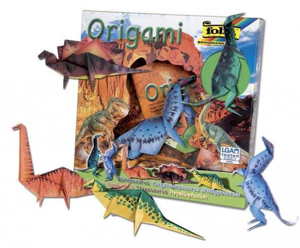 Folia Origami 3D Puzzle Dinasaurs