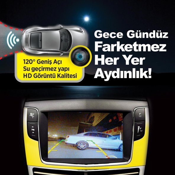 AUTOMİX GECE GÖRÜŞLÜ PARK KAMERASI - 2