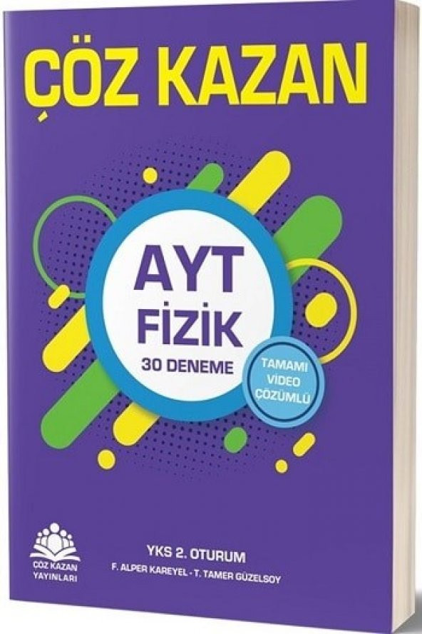 Çöz Kazan Yayınları AYT Fizik 30 Deneme