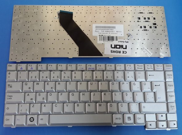 LG R200 Gri Notebook Klavye (TR)