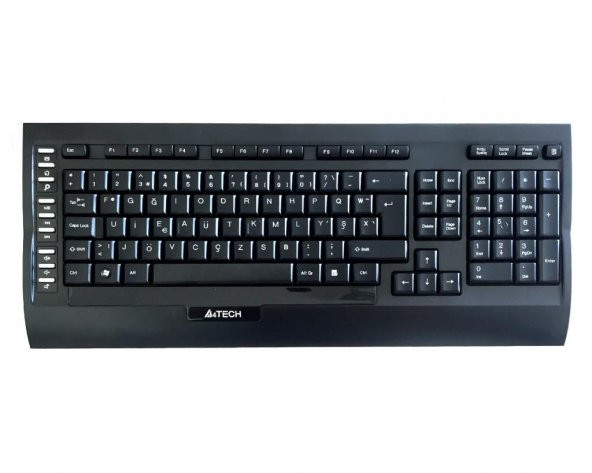 A4 Tech 9300f Kablosuz Mm F Klavye Mouse Set Siyah