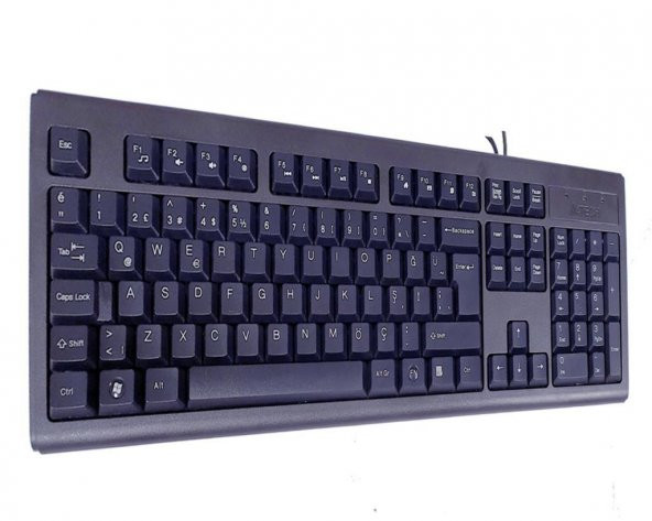 A4 Tech Km-720 Usb Siyah Q Multimedya Klavye - Resim 3