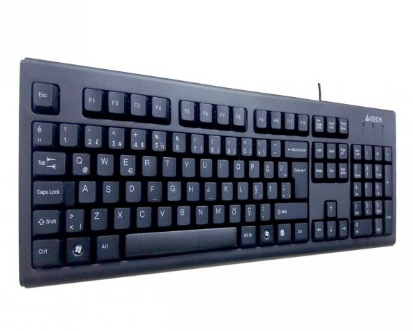A4 Tech Km-720 Usb Siyah Q Multimedya Klavye - Resim 4