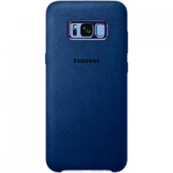 Samsung Galaxy S8 Plus Alcantara Kılıf Lacivert - EF-XG955ALEGWW