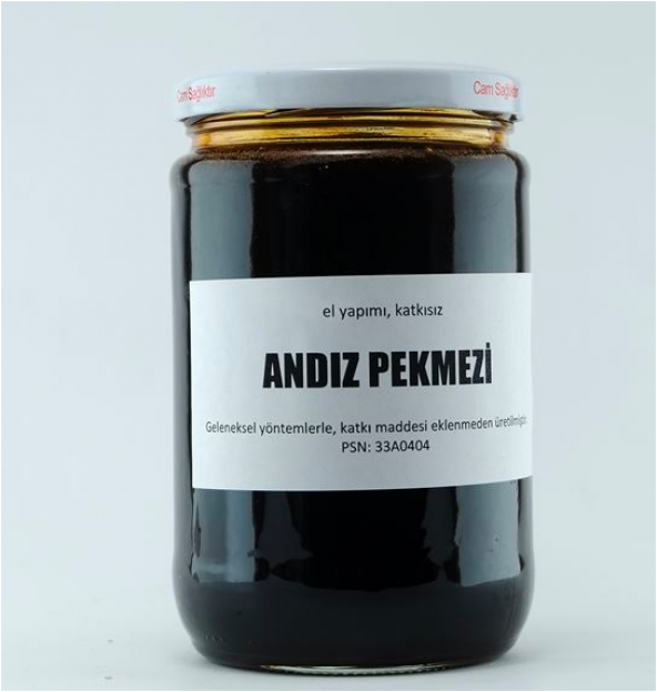 Ev Yapımı Şekersiz Andız Pekmezi 720 Gr