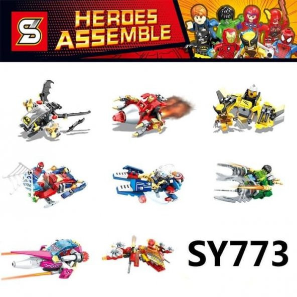 SY773 AVENGERS LEGO