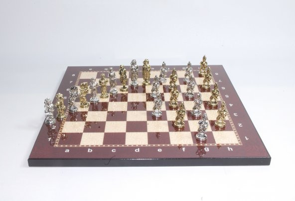 Lüks Döküm Satranç Takımı Cihan Fatihi Yeniçerileri - 4