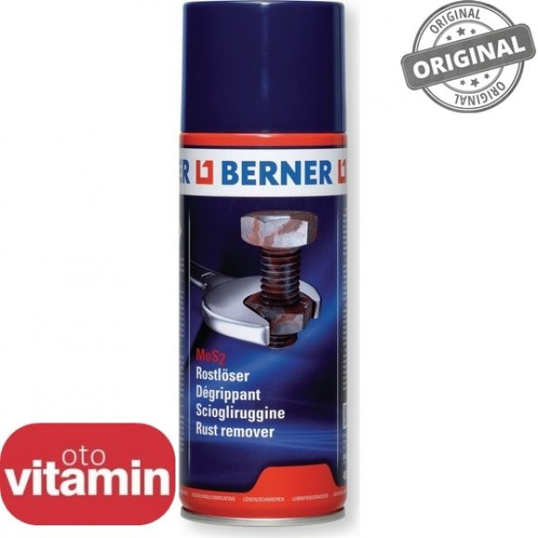 BERNER PAS SÖKÜCÜ MOS2 SPREY 400ML