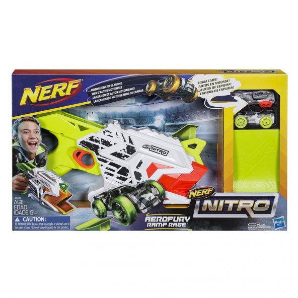 Hasbro Nerf Nitro Aerofury Ramp Rage E0408