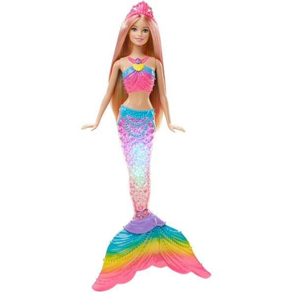 Mattel Barbie Işıltılı Gökkuşağı Denizkızı DHC40
