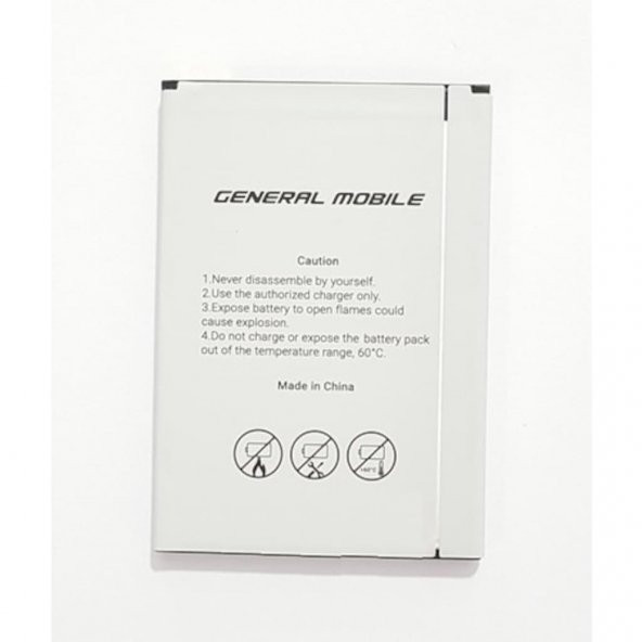 General Mobile GM 8 GO Batarya Pil