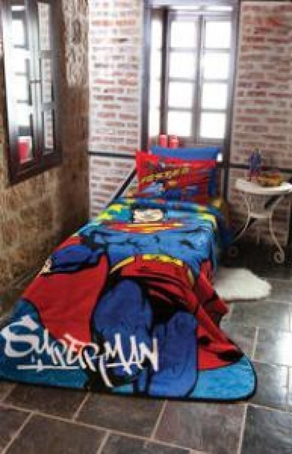 Özdilek Süperman Star Tek Kişilik Battaniye