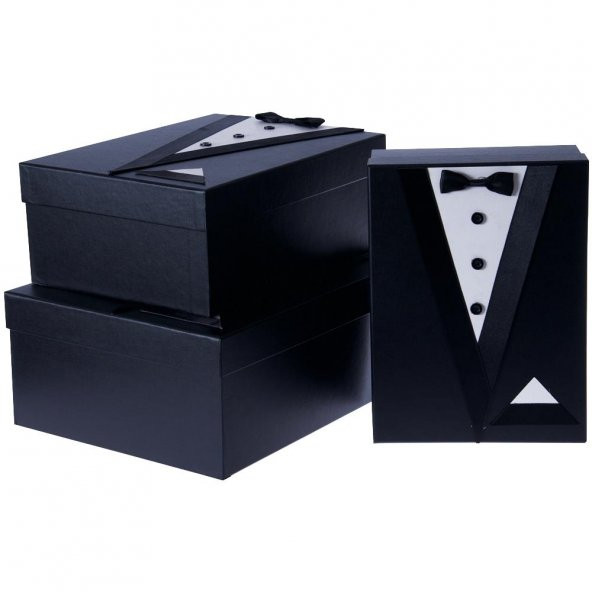 Damat Bohça Kutusu 3lü Set