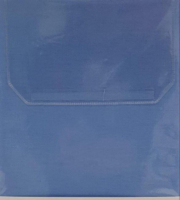 Clasy Tek Kişilik Lastikli Çarşaf Seti Yastık Kılıfı V 16 Mavi 100x200