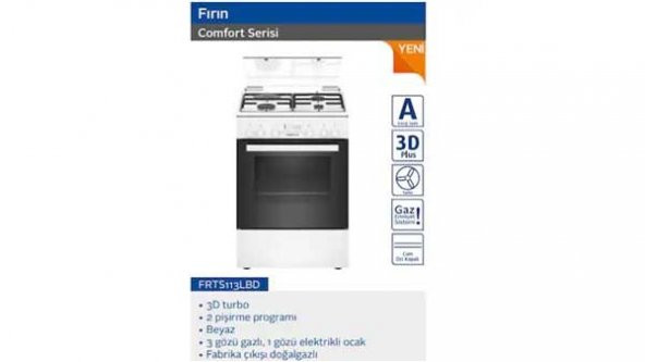 Profilo FRTS113LBD Ocaklı Fırın