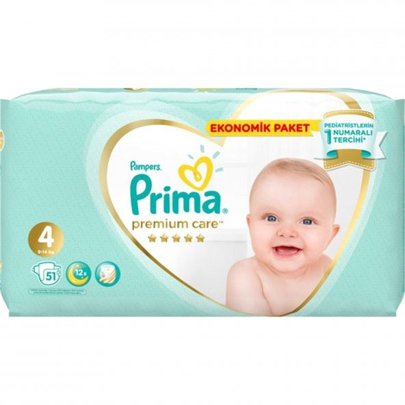 Prima Premium Care No:4 Maxi Jumbo Paket 51 Adet