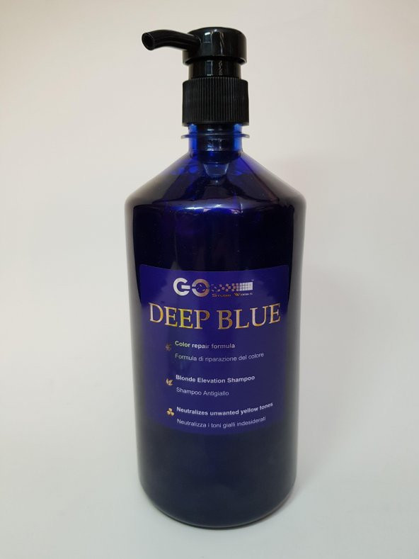 Go Deep Blue Mor Şampuan 1000 ML