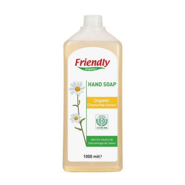 Friendly Organic Sıvı El Sabunu Papatya 1 L