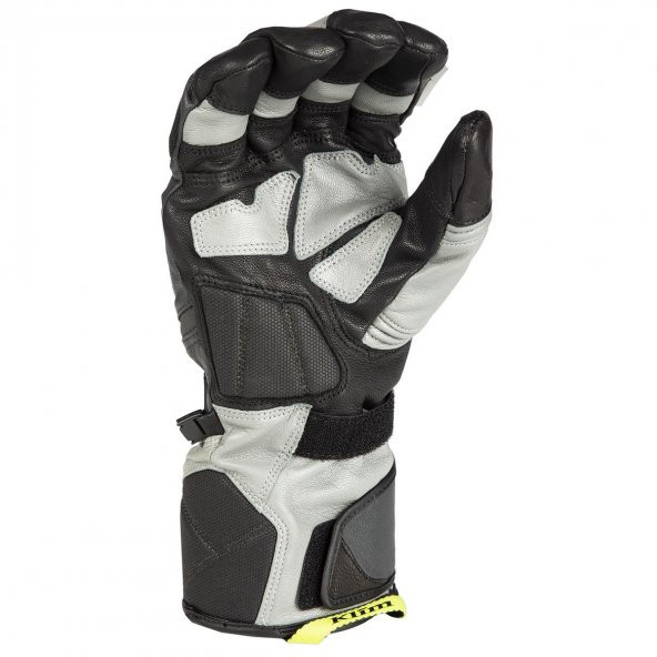 Klim Badlands GTX Uzun Korumalı Motosiklet Eldiveni (Gri) - 2