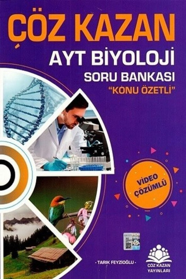 Çöz Kazan Yayınları AYT Biyoloji Konu Özetli Soru Bankası