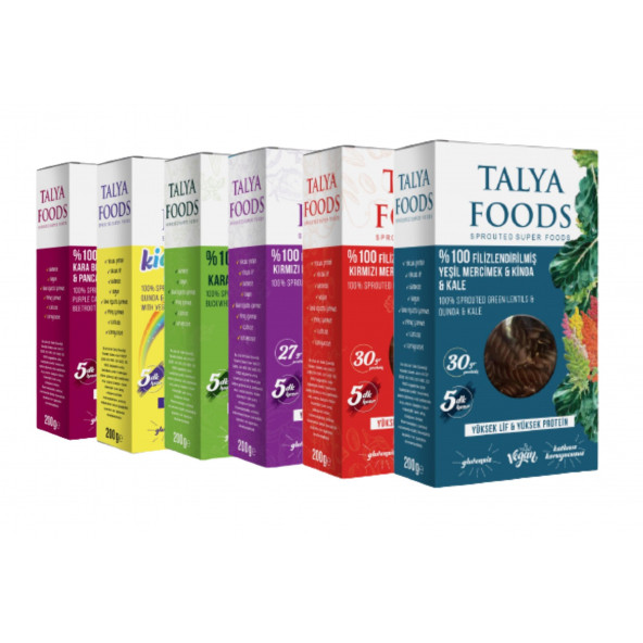 Talya Foods Avantaj paketi 6 x200 g hem indirim hem kargosuz ürün
