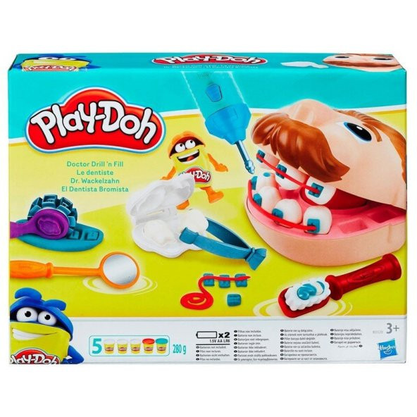 Play-Doh Dişçi Seti Oyun Hamuru