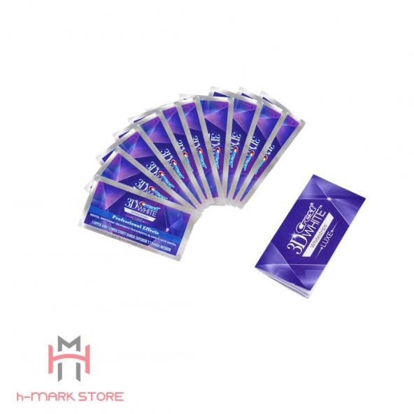 CREST 3D WHITE PROFESSIONAL LUXE Diş Bantları (1 Kutu - 40 Bant) - 4