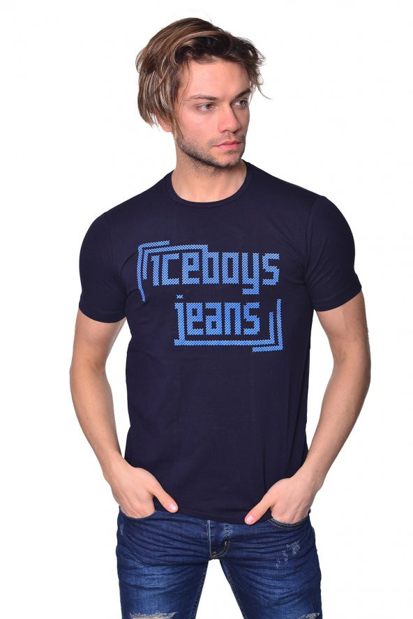 iceboys Jeans Yazılı T-Shirt