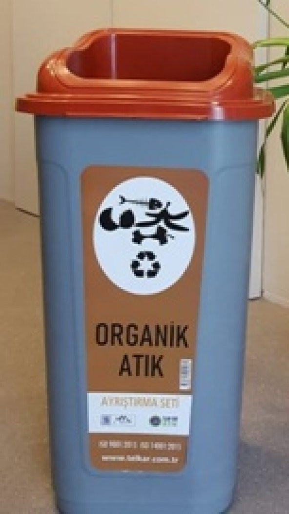 Sıfır Atık Projesi Organik Atık Kutusu 70 lt