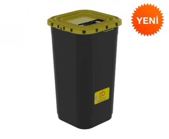 Tehlikeli Katı Atık Kabı donbox 60 lt