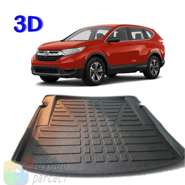 Honda CR-V 4 (2012-2016) 3D Bagaj Havuzu - A Kalite