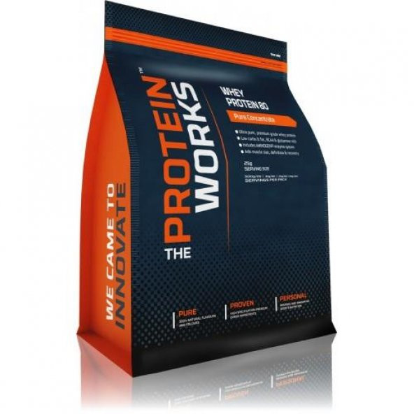 The Protein Works Naked Whey Protein 80 2000 Gr - 1