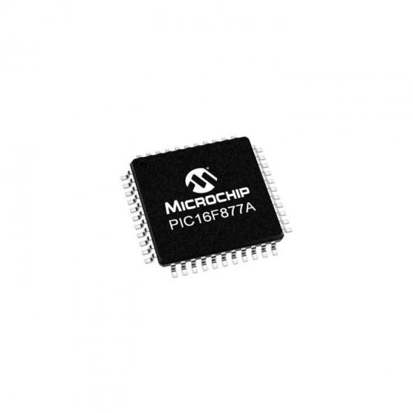 PIC16F877A I/PT SMD TQFP-44 8-Bit 20 MHz Mikrodenetleyici